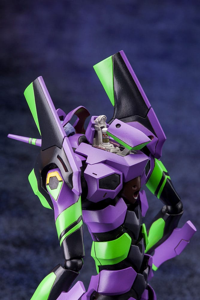 Evangelion: 3.0 + 1.0 Thrice Upon a Time Plastic Model Kit 1/400 Evangelion Test Type-01 with Spear of Cassius 19 cm - Preorder - ETA: 25.01.2026