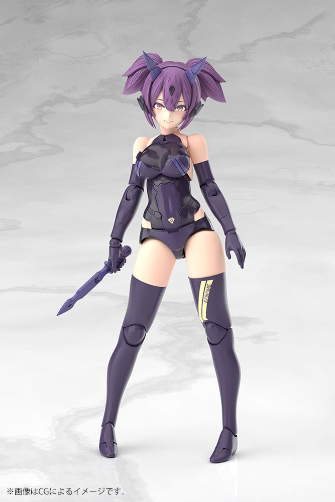 Megami Device Plastic Model Kit 1/1 Asra Ninja Kaname Shadow Edition Full Package 14 cm - Versand: 7 Tage nach Bestellung
