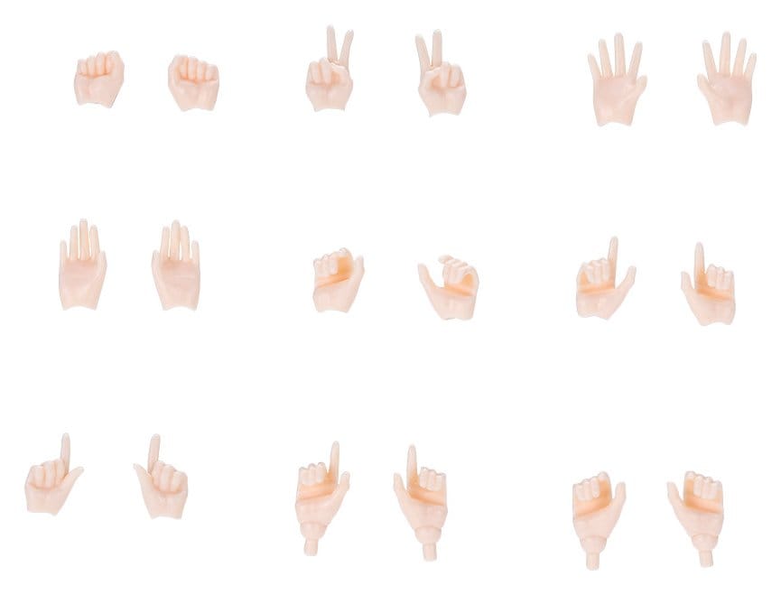 Megami Device M.S.G. Zubehör-Set für Plastic Model Kits 09 Hand Set Skin Color C - Preorder - ETA: 25.01.2027