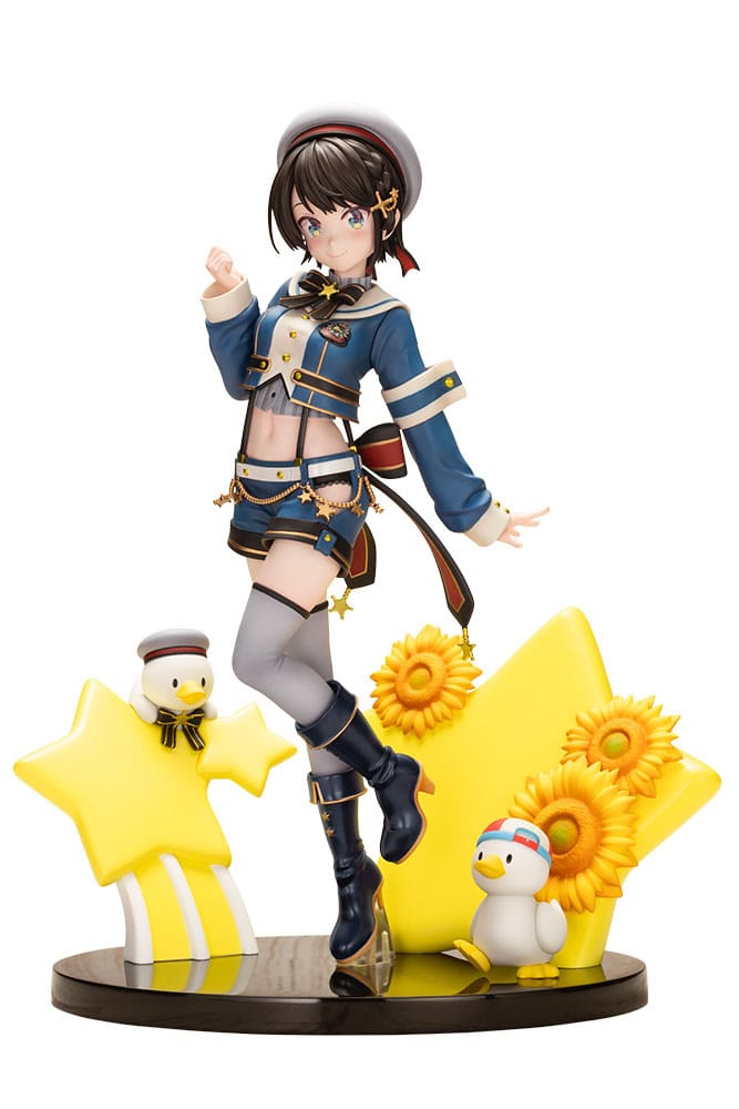 Hololive Production PVC Statue 1/7 Oozora Subaru Suspenders Outfit Ver. 21 cm - Versand: 7 Tage nach Bestellung