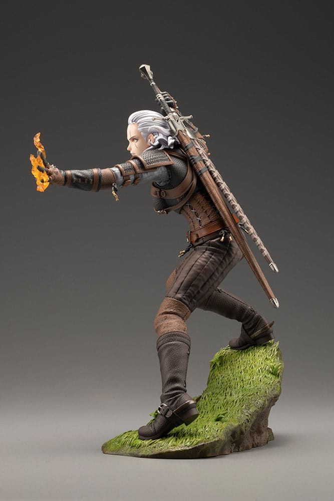 The Witcher Bishoujo PVC Statue 1/7 Geralt 23 cm - Versand: 5-7 Tage nach Bestellung
