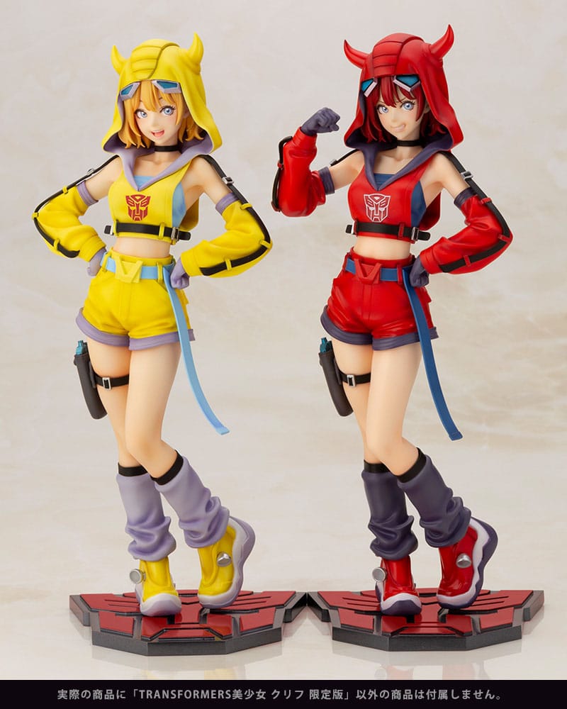 Transformers Bishoujo PVC Statue 1/7 Cliffjumper Limited Edition 21 cm - Versand: 5-7 Tage nach Bestellung