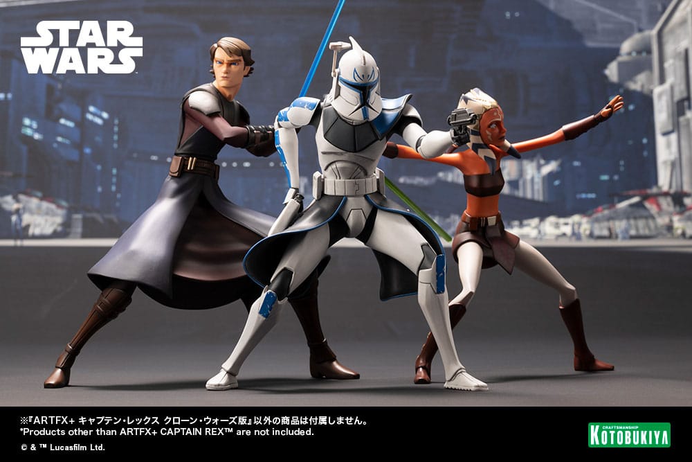 Star Wars The Clone Wars ARTFX Statue 1/10 Captain Rex 16 cm - Versand: 5-7 Tage nach Bestellung