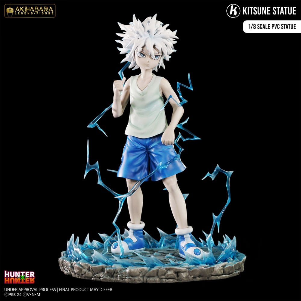 Hunter × Hunter Akihabara Legend Figure PVC Statue 1/8 Killua (God Speed Mode) 21 cm - Preorder - ETA: 25.09.2025