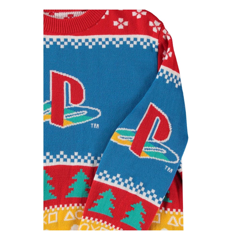 PlayStation Pullover Logo (Christmas Jumper) Größe S - Preorder - ETA: 25.10.2025