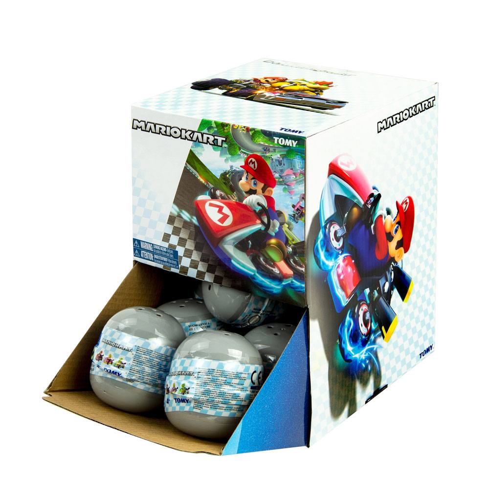 Mario Kart Rückzug-Autos Mystery Pack Display (12) - Preorder - ETA: 25.01.2026