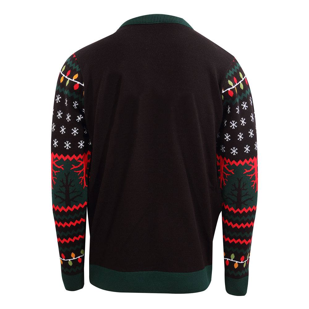 Stranger Things Sweatshirt Christmas Jumper Demogorgon Größe L - Versand: 5-7 Tage nach Bestellung