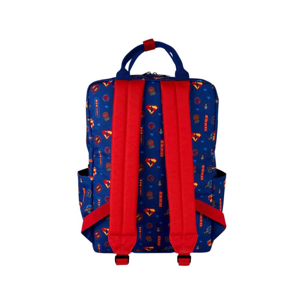 DC Comics by Loungefly Full-Size Nylon Rucksack Superman - Versand: 5-7 Tage nach Bestellung