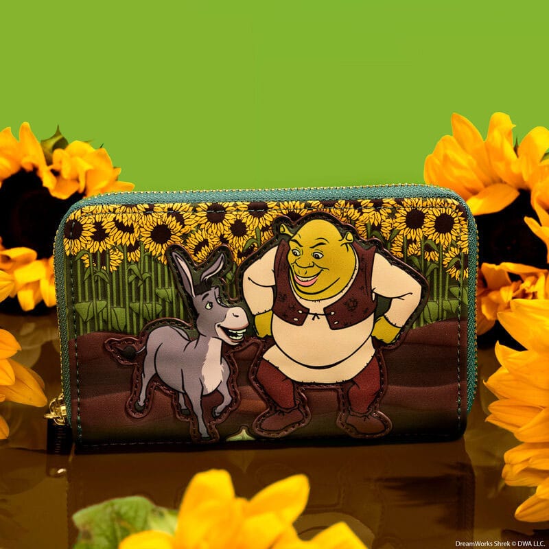 Dreamworks by Loungefly Geldbeutel Shrek & Donkey Sunflower Field - Versand: 5-7 Tage nach Bestellung