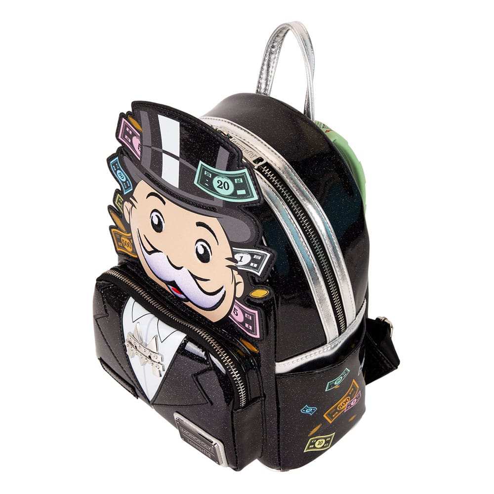 Hasbro by Loungefly Mini Rucksack Monopoly Pennybags - Versand: 5-7 Tage nach Bestellung