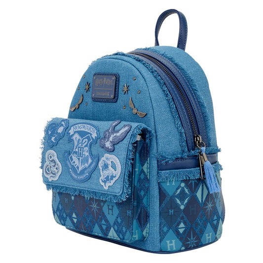 Warner Bros by Loungefly Mini Rucksack Denim Harry Potter - Versand: 5-7 Tage nach Bestellung