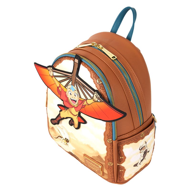 Nickelodeon by Loungefly Mini Rucksack Avatar: The Last Airbender Aang Glider Staff - Versand: 5-7 Tage nach Bestellung