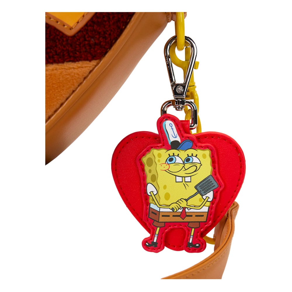 Nickelodeon by Loungefly Umhängetasche Spongebob Krabby Patty Plush - Versand: 5-7 Tage nach Bestellung