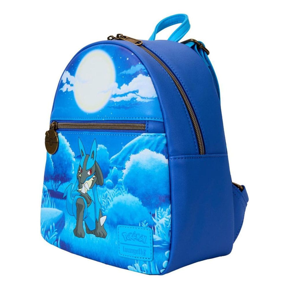 Pokemon by Loungefly Mini Rucksack Lucario Collection - Versand: 5-7 Tage nach Bestellung