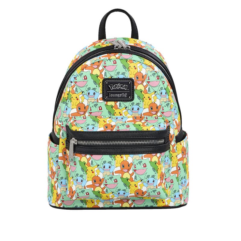 Pokemon by Loungefly Mini Rucksack Pikachu and Starters - Versand: 5-7 Tage nach Bestellung