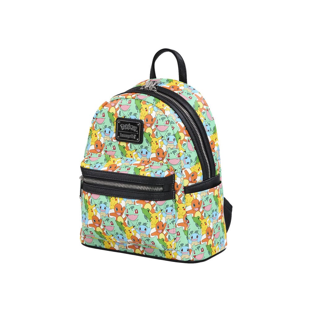 Pokemon by Loungefly Mini Rucksack Pikachu and Starters - Versand: 5-7 Tage nach Bestellung
