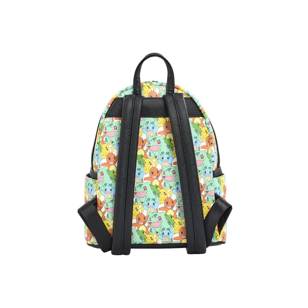 Pokemon by Loungefly Mini Rucksack Pikachu and Starters - Versand: 5-7 Tage nach Bestellung