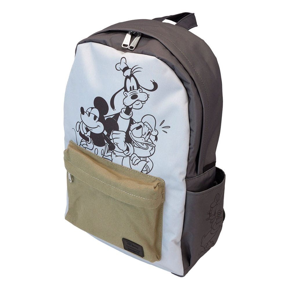 Disney by Loungefly Full-Size Nylon Rucksack Mickey and Friends Canvas - Versand: 5-7 Tage nach Bestellung