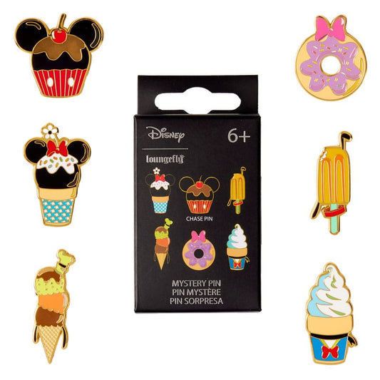 Disney by Loungefly Ansteck-Pins Blind Box Sensational 6 Suprise Snack Sortiment (12) - Versand: 5-7 Tage nach Bestellung