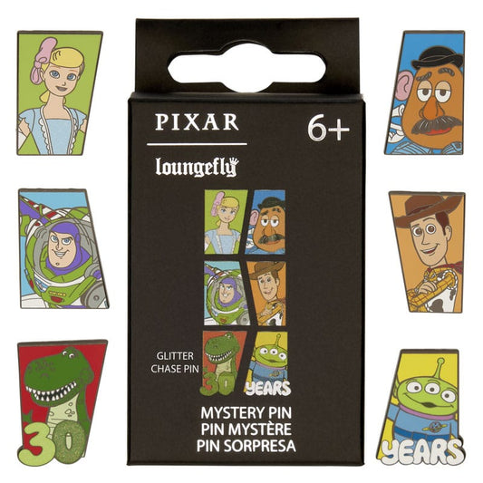 Pixar by Loungefly Ansteck-Pins Blind Box Toy Story 30th Anniversary Sortiment (12) - Versand: 5-7 Tage nach Bestellung