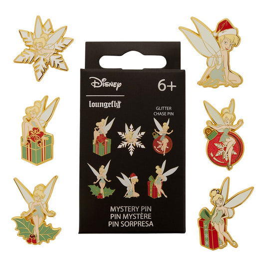Disney by Loungefly Ansteck-Pins Blind Box Tinker Bell Holiday Sortiment (12) - Versand: 5-7 Tage nach Bestellung