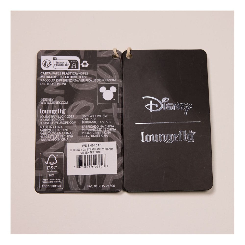 Disney by Loungefly Tee T-Shirt Unisex Daisy 85th Anniversary Größe XL - Versand: 5-7 Tage nach Bestellung