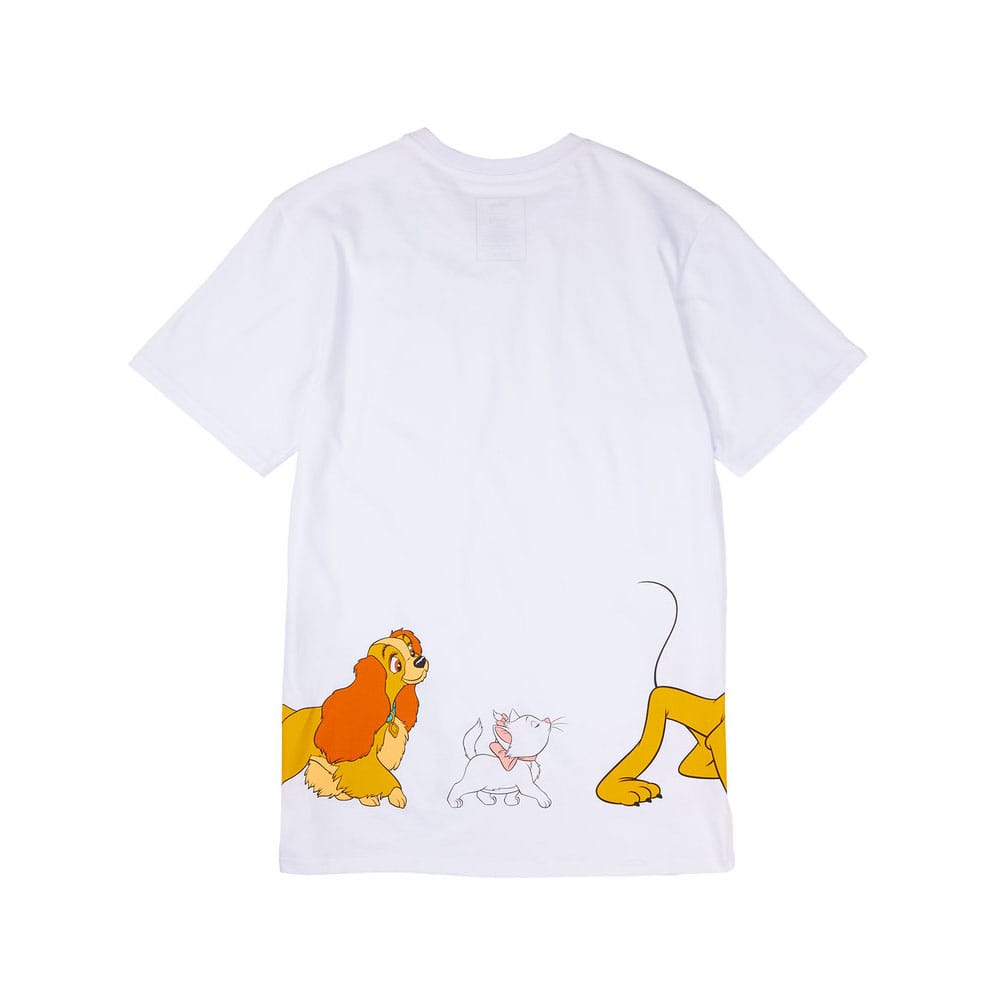 Disney by Loungefly Tee T-Shirt Unisex Dogs & Cats Größe XL - Versand: 5-7 Tage nach Bestellung