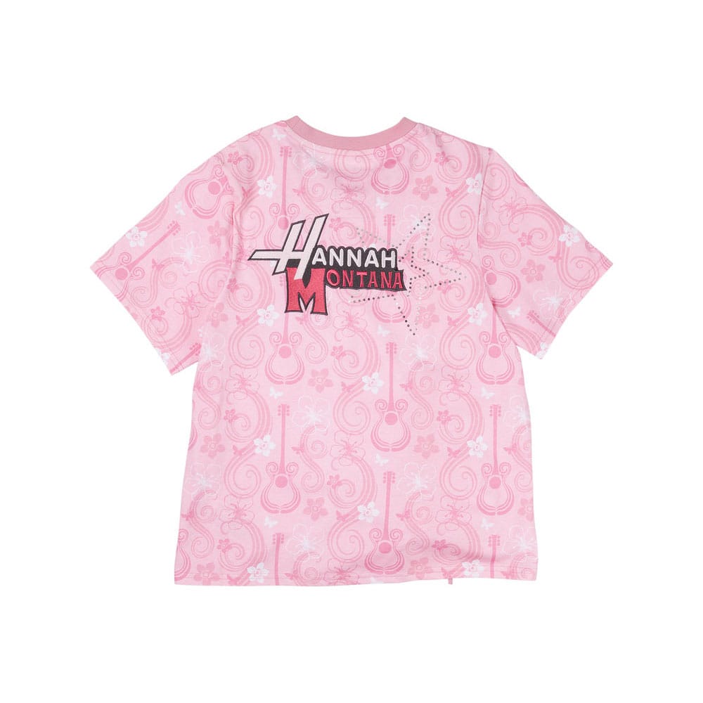 Disney by Loungefly Tee T-Shirt Unisex Hannah Montana Shirred Hem Größe L - Versand: 5-7 Tage nach Bestellung