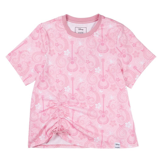 Disney by Loungefly Tee T-Shirt Unisex Hannah Montana Shirred Hem Größe XL - Versand: 5-7 Tage nach Bestellung