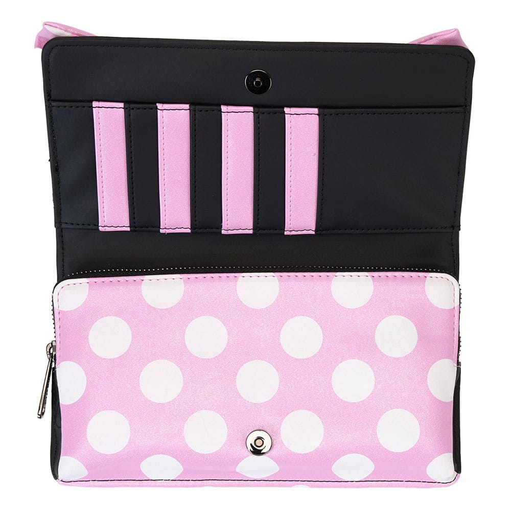 Disney by Loungefly Umhängetasche Minnie Floral Rock the Dots - Versand: 5-7 Tage nach Bestellung