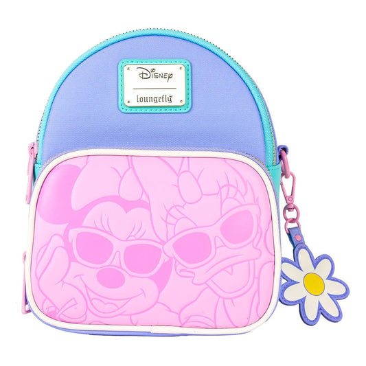 Disney by Loungefly Rucksack Mini Daisy Duck & Minnie Mouse Convertible  - Versand: 5-7 Tage nach Bestellung