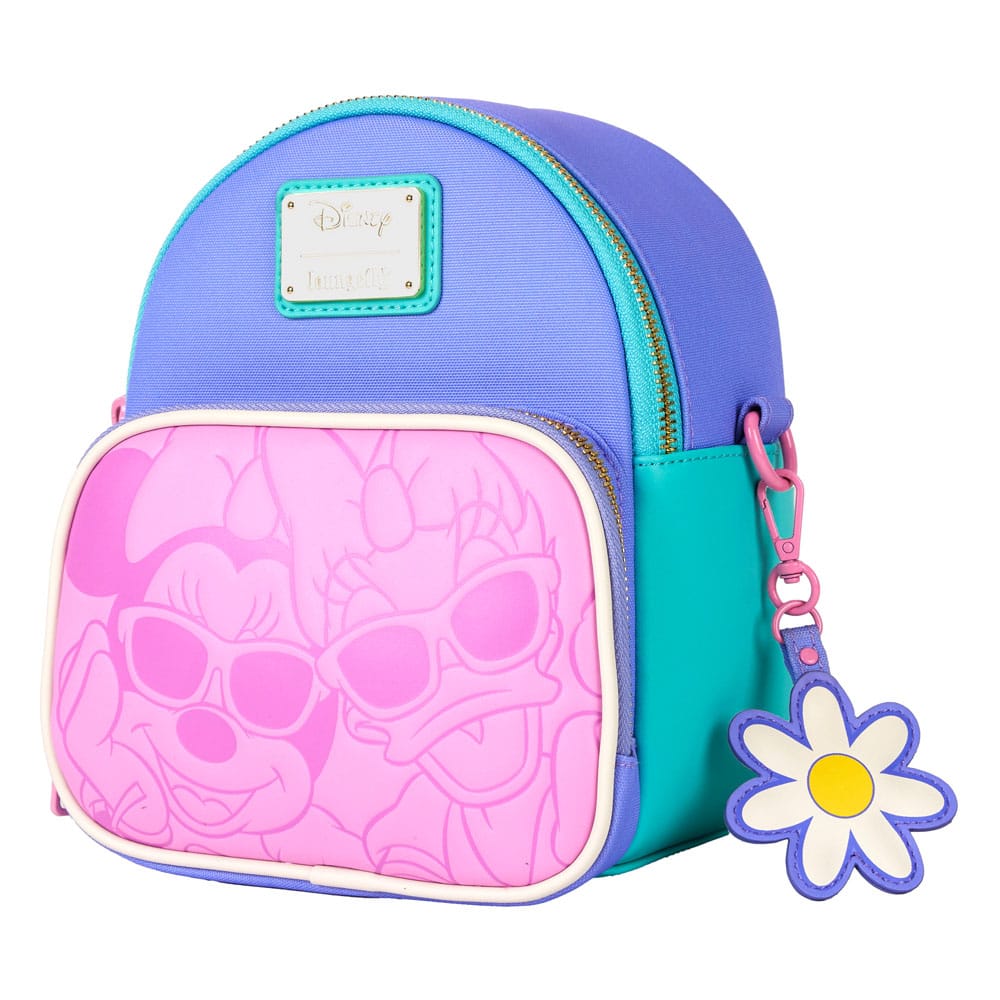 Disney by Loungefly Rucksack Mini Daisy Duck & Minnie Mouse Convertible - Versand: 5-7 Tage nach Bestellung