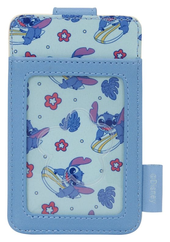 Disney by Loungefly Karten-Etui Lilo & Stitch Animal Friends Surfing - Versand: 7 Tage nach Bestellung