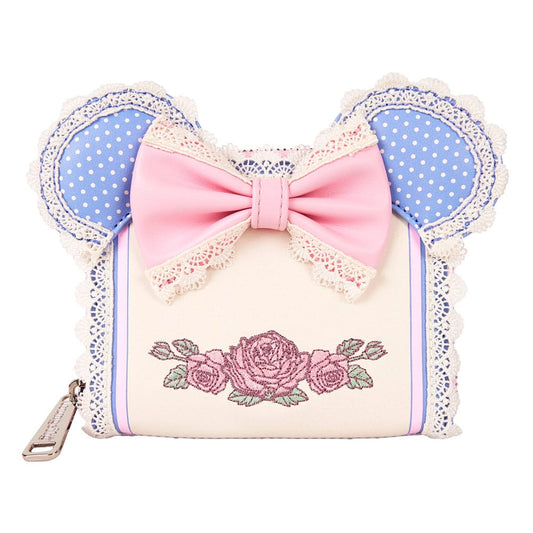 Disney by Loungefly Geldbeutel Minnie Floral and Lace Ears - Versand: 5-7 Tage nach Bestellung
