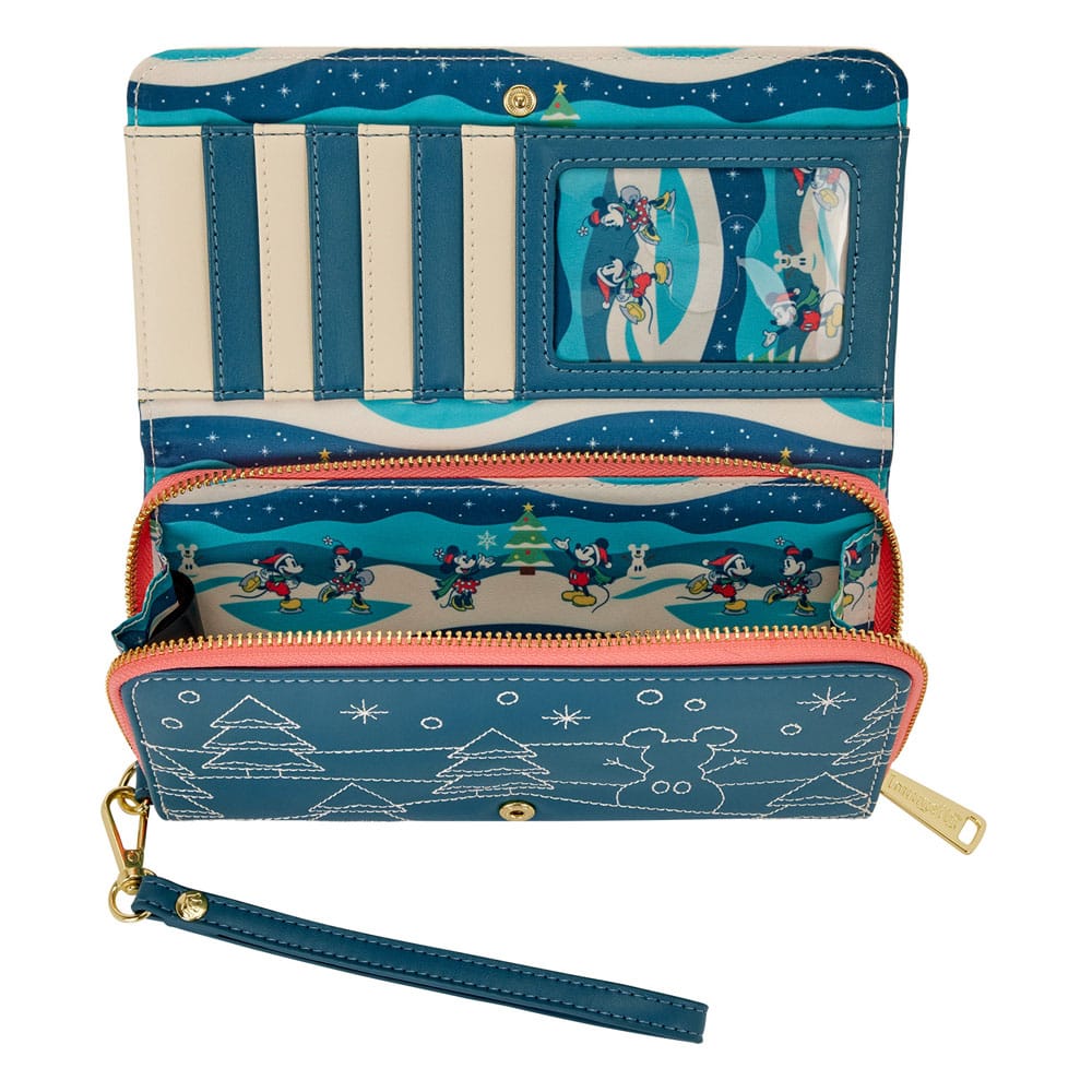 Disney by Loungefly Geldbeutel Mickey and Minnie Holiday - Versand: 5-7 Tage nach Bestellung