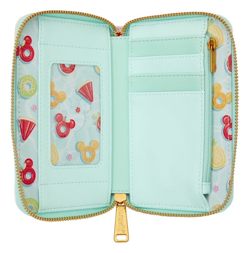 Mickey & Minnie Beach Fun Zip Around Wallet - Versand: 7 Tage nach Bestellung
