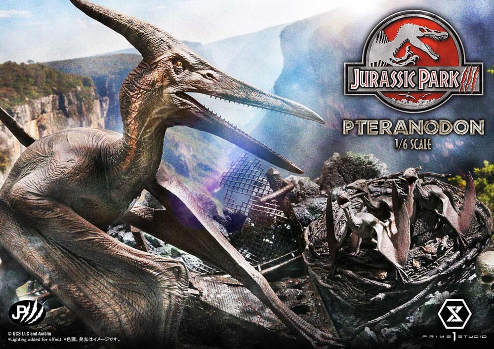 Jurassic Park III Legacy Museum Collection Statue 1/6 Pteranodon Bonus Version 68 cm - Preorder - ETA: 25.04.2026