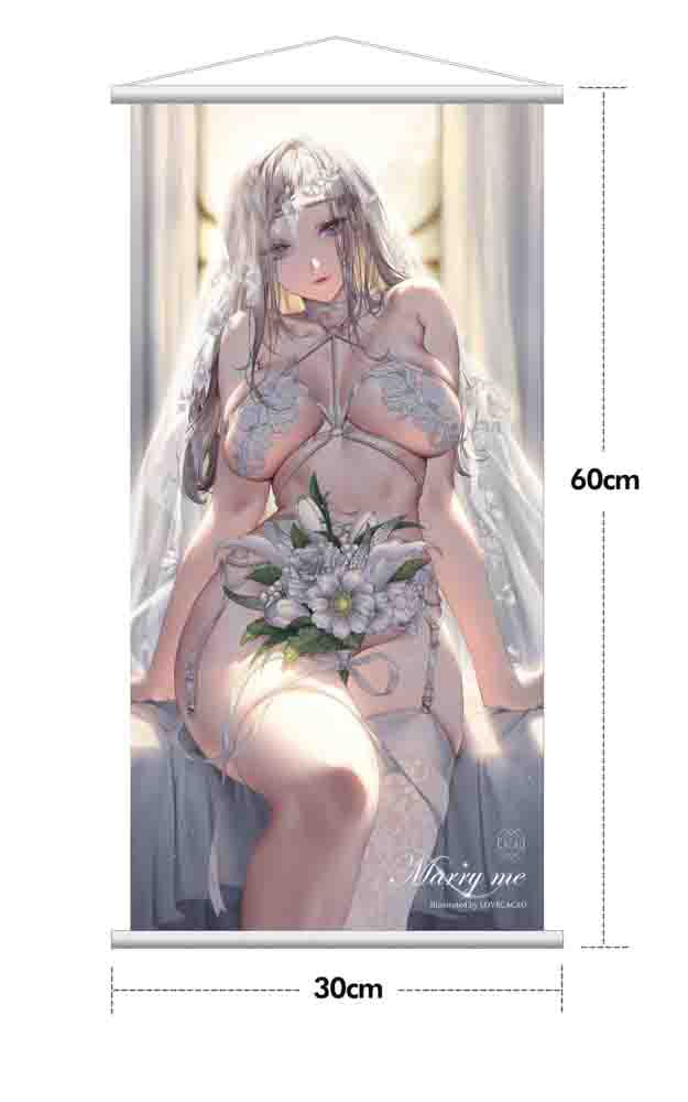 Original Illustration PVC Statue 1/4 Marry me Illustrated by LOVECACAO Bonus Inclusive Limited Edition 31 cm - Preorder - ETA: 26.11.2025