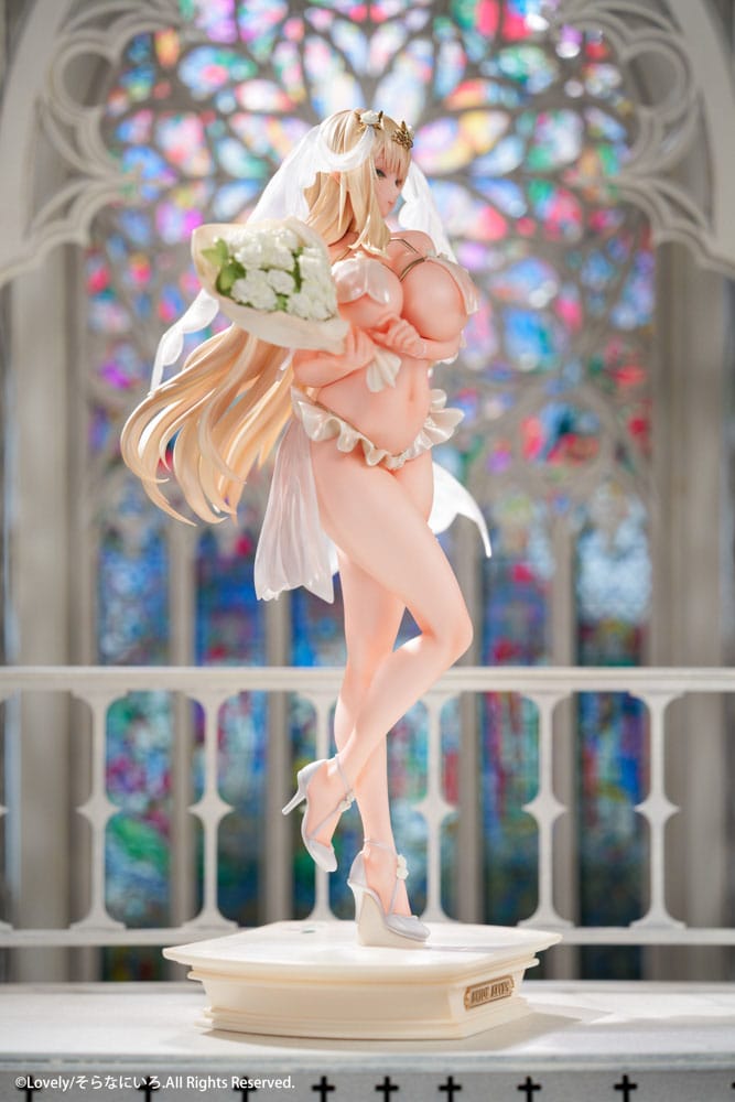 Original Character PVC Statue 1/5.5 Wife Erof Illustrated by Sora Nani Iro 32 cm - Versand: 5-7 Tage nach Bestellung