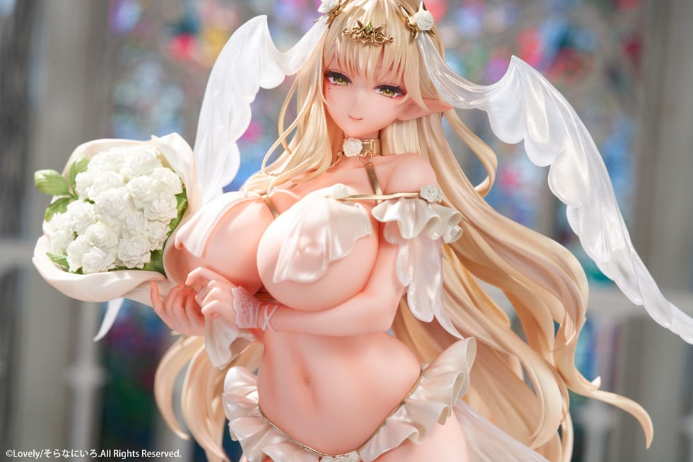 Original Character PVC Statue 1/5.5 Wife Erof Illustrated by Sora Nani Iro 32 cm - Versand: 5-7 Tage nach Bestellung