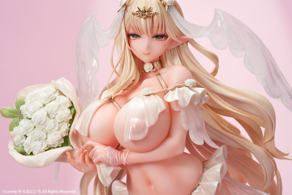 Original Character PVC Statue 1/5.5 Wife Erof Illustrated by Sora Nani Iro 32 cm - Versand: 5-7 Tage nach Bestellung