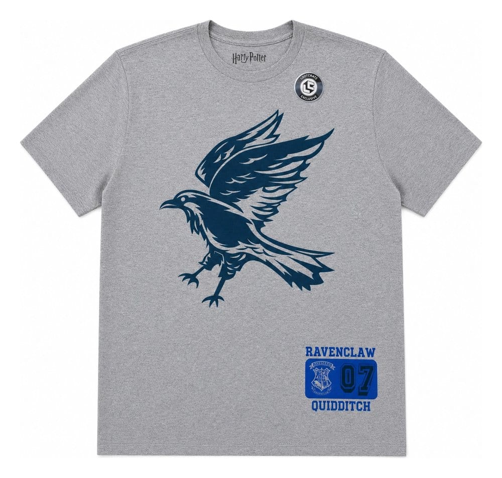 Harry Potter T-Shirt Ravenclaw 07 Quidditch Eagle Größe XL - Versand: 7 Tage nach Bestellung