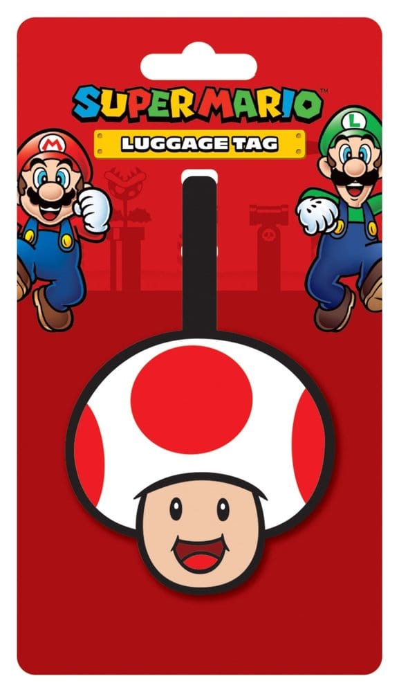 Super Mario Kofferanhänger (Toad) - Versand: 7 Tage nach Bestellung
