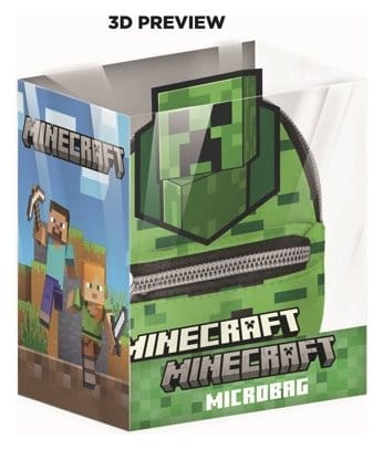 Minecraft Mini Rucksack 12 cm Display (24) - Preorder - ETA: 24.12.2026