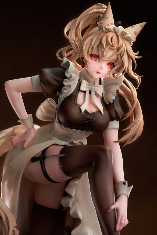 Original Character PVC Statue 1/4 Battle Maid Different Species Leopard Cat Maria 40 cm - Preorder - ETA: 22.04.2026