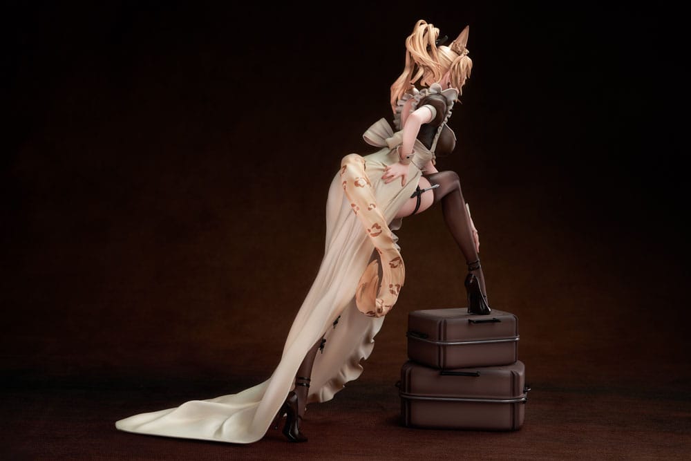 Original Character PVC Statue 1/4 Battle Maid Different Species Leopard Cat Maria 40 cm - Preorder - ETA: 22.04.2026