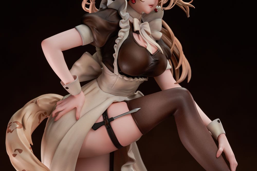 Original Character PVC Statue 1/7 Battle Maid Different Species Leopard Cat Maria 24 cm - Preorder - ETA: 22.03.2026