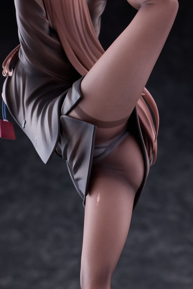 Original Character PVC Statue 1/6 OL-chan Who Doesn't Want to Go to Work White Ver. Deluxe Edition 26 cm - Versand: 5-7 Tage nach Bestellung