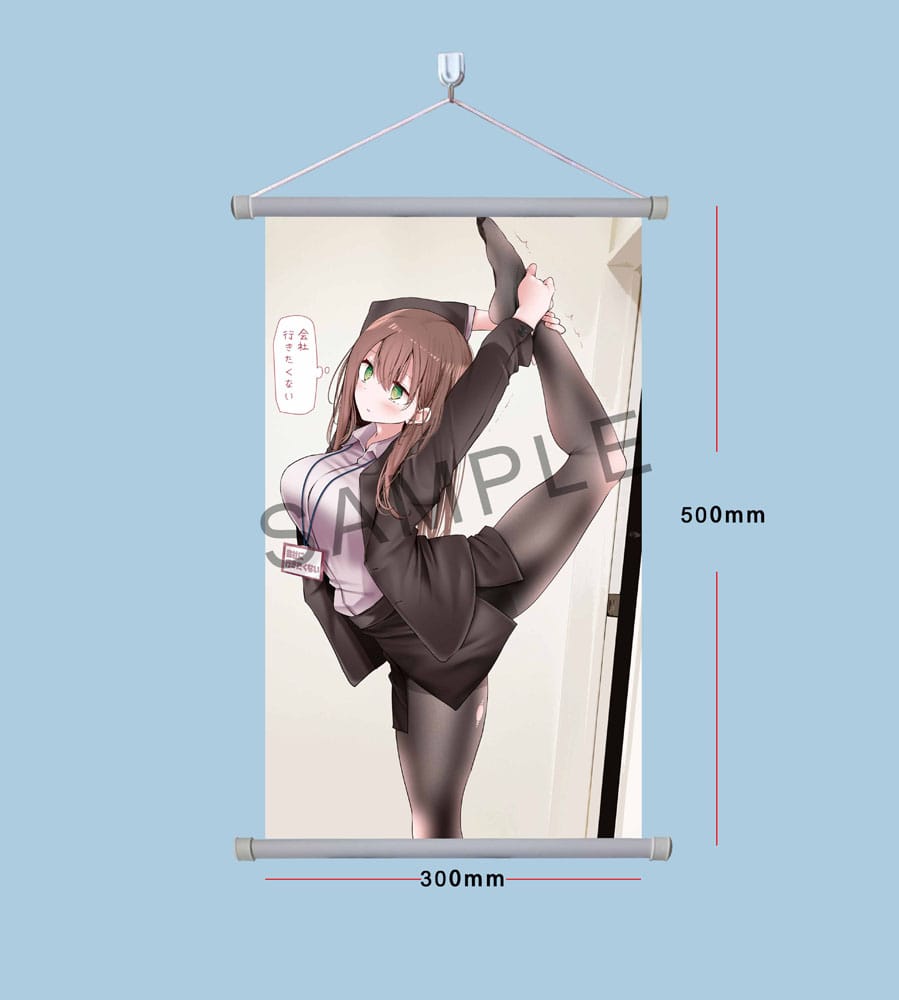 Original Character PVC Statue 1/6 OL-chan Who Doesn't Want to Go to Work White Ver. Deluxe Edition 26 cm - Versand: 5-7 Tage nach Bestellung