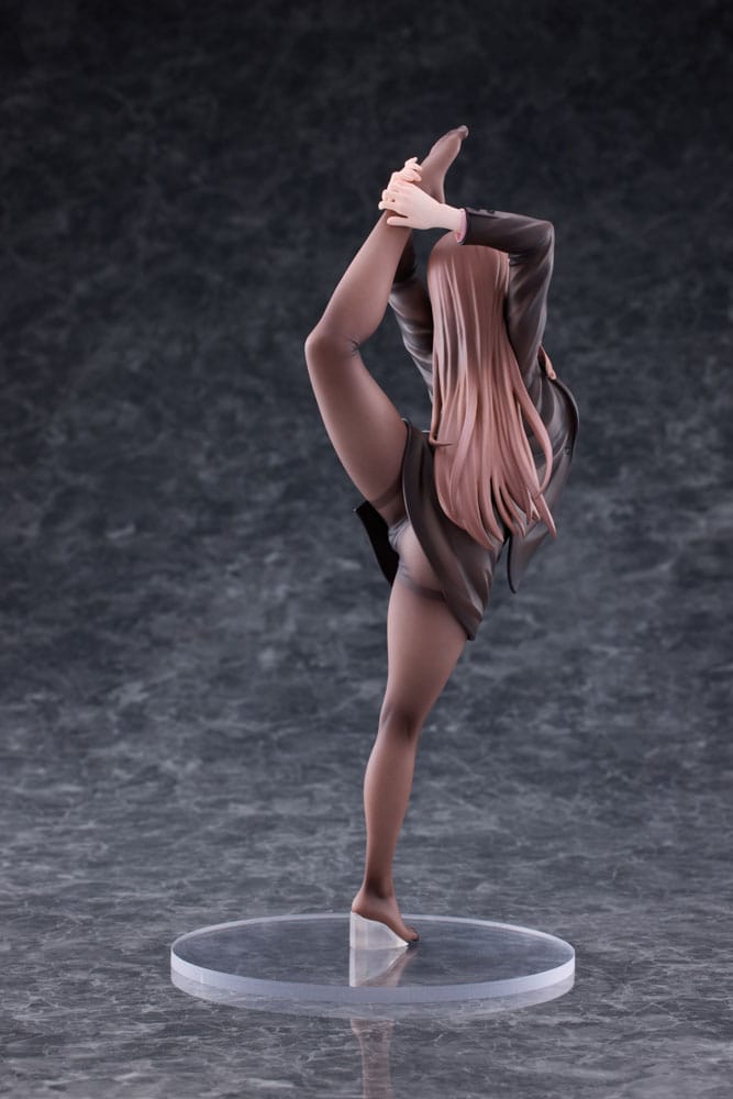 Original Character PVC Statue 1/6 OL-chan Who Doesn't Want to Go to Work Pink Ver. 26 cm - Versand: 5-7 Tage nach Bestellung